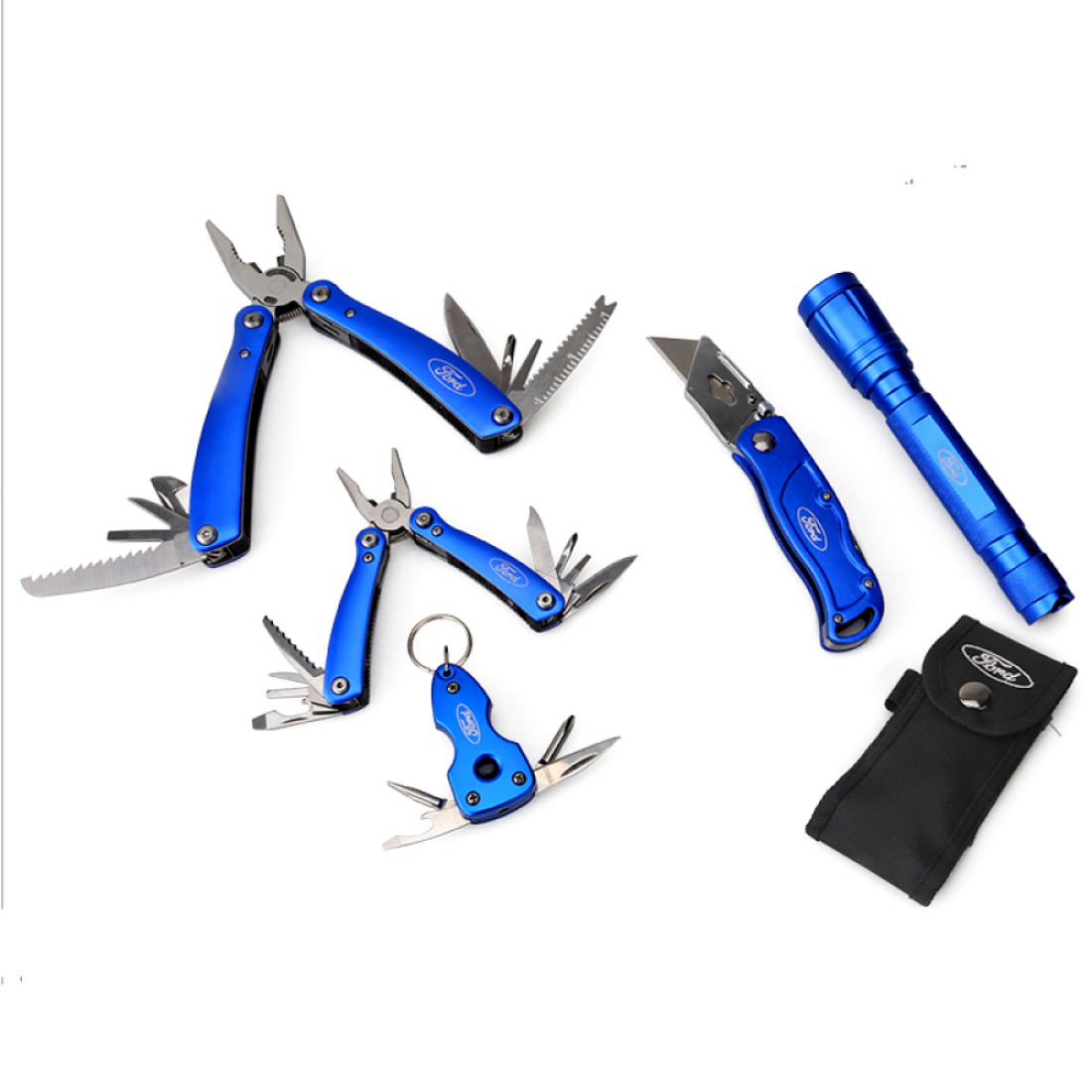 Multi Tool, Knife and Led Light Set, 5 In 1